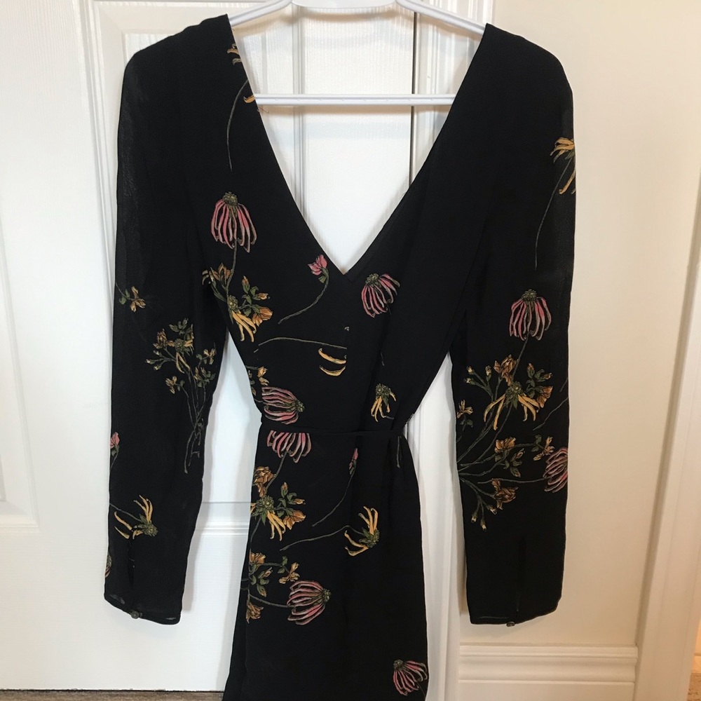 Aritzia Little Moon Silk Dress